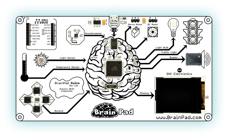 BrainPad NetMF.brd